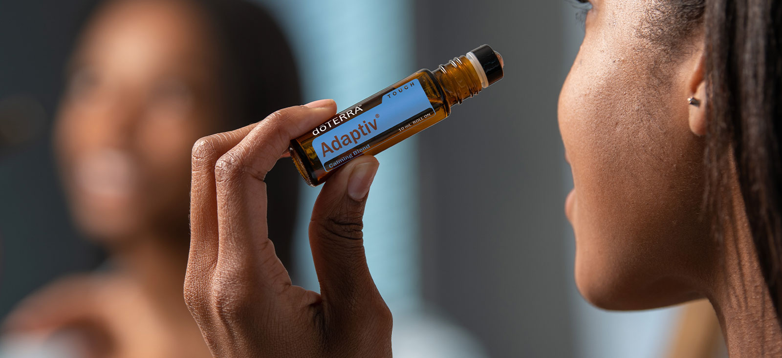 Woman using Adaptive Touch